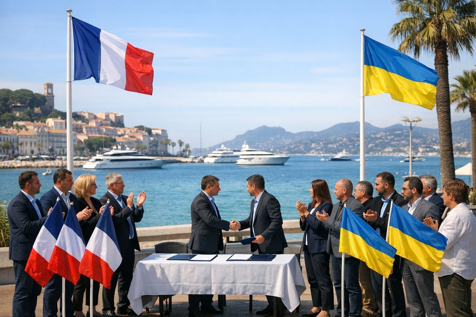 Le maire de Cannes, David Lisnard, et la ville de Lviv en Ukraine : un jumelage en toute conscience…