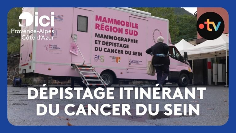 Le mammobile, ce camion itinérant qui propose mammographies et dépistages du cancer du sein
