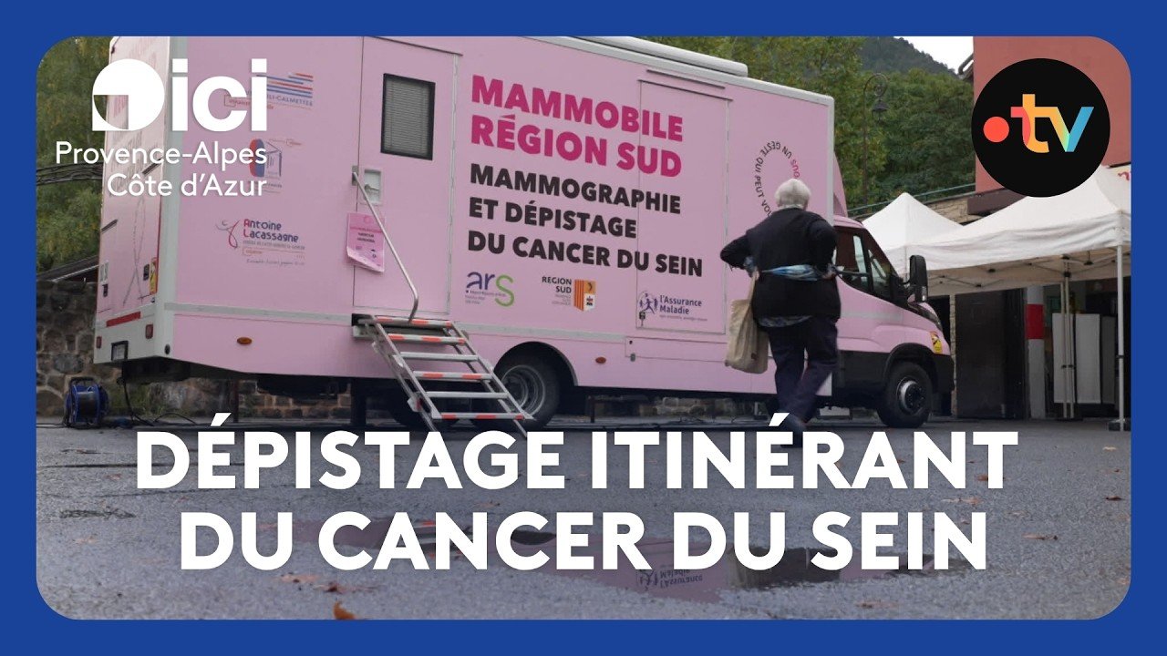 Le mammobile, ce camion itinérant qui propose mammographies et dépistages du cancer du sein