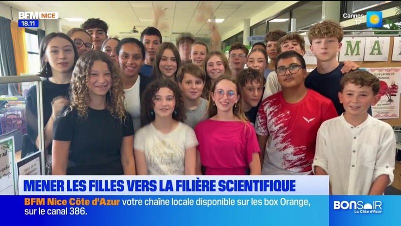 Le rectorat veut donner toute leur place aux filles dans les filières scientifiques.