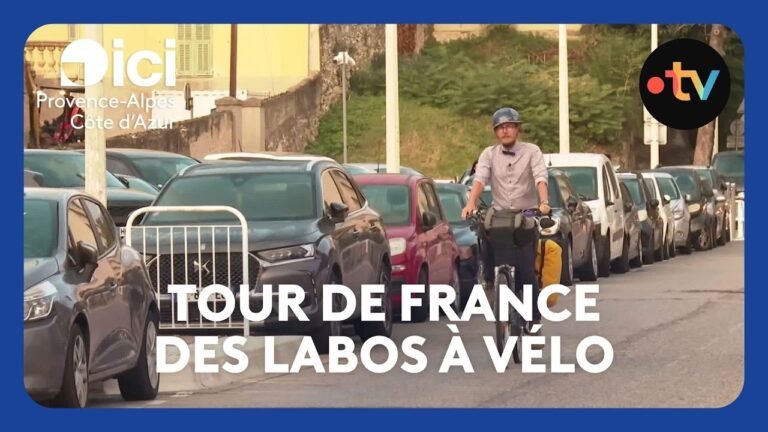 Le Tour de Science à vélo : un Niçois raconte la recherche française en reliant 50 laboratoires