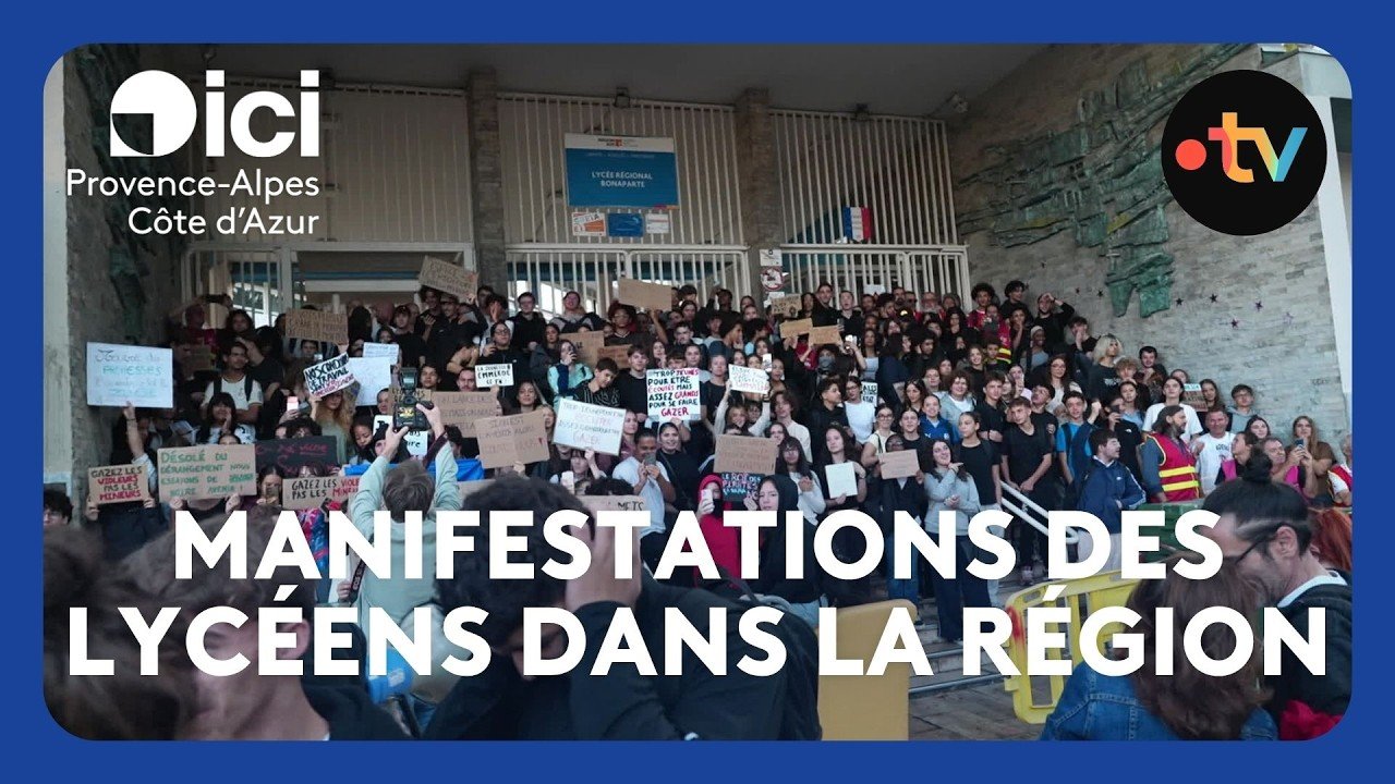 Les manifestations des lycéens du 6 octobre