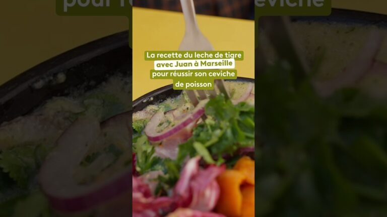 Les secrets du leche de tigre avec Juan pour réussir son ceviche de poisson