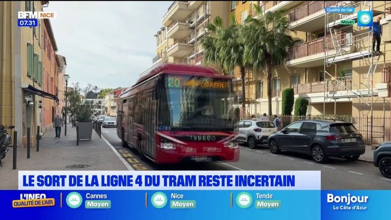Ligne 4 du tramway : le projet remis en question, Saint-Laurent-du-Var défend son maintien