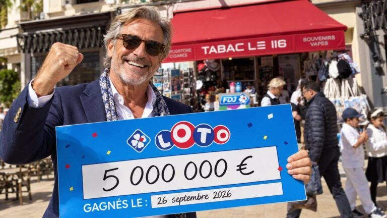 Loto FDJ : il gagne 5 millions d’euros en jouant les mêmes numéros depuis dès années à Cannes