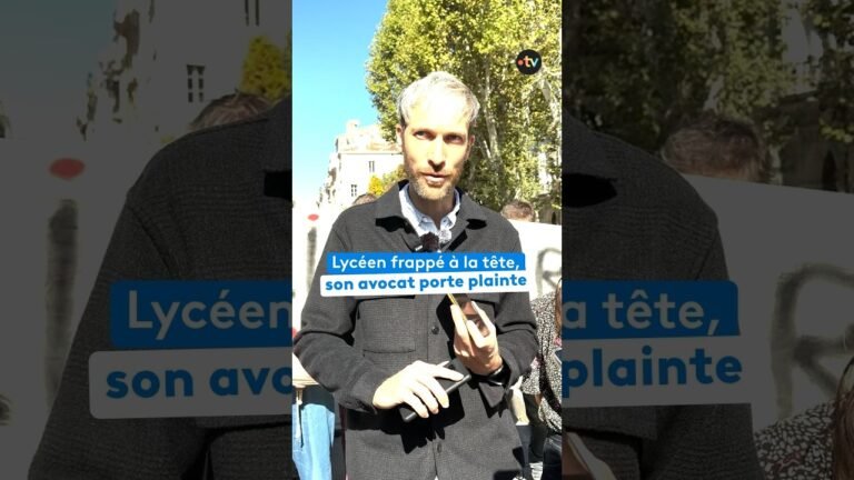 Lycéen frappé à la tête à Marseille, son avocat porte plainte