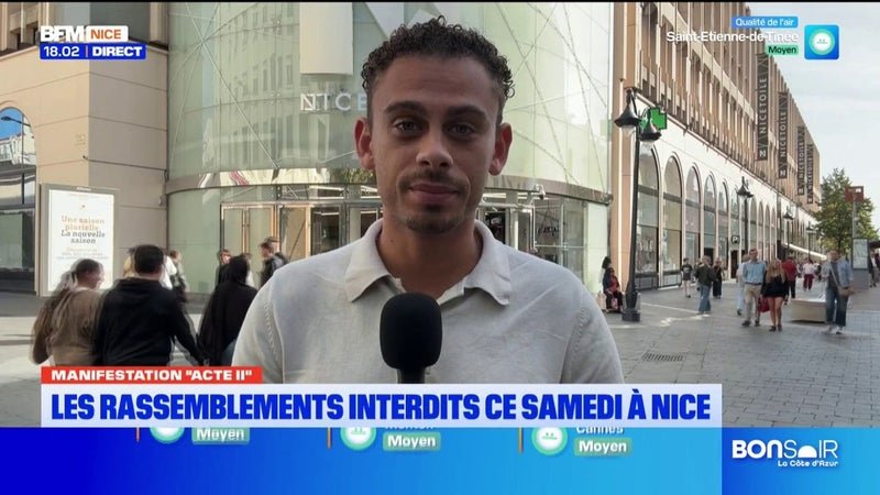 Manifestation « Acte II » : les rassemblements interdits ce samedi à Nice.