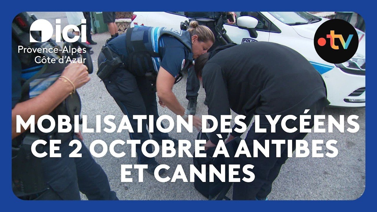 Manifestation des lycéens : fouille, police à l&rsquo;entrée… ambiance ce vendredi 2 octobre