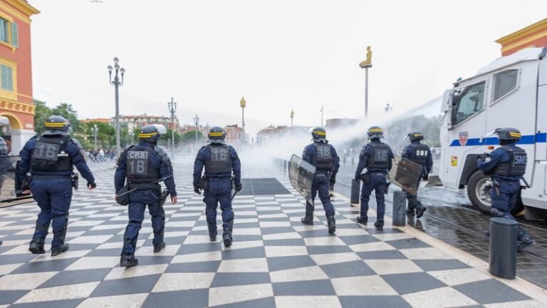 Manifestation du 24 octobre à Nice: 59 personnes placées en garde à vue, dont neuf mineurs