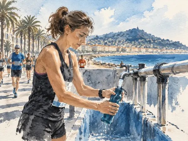 Marathon Nice-Cannes : zéro gobelet jetable en 2026