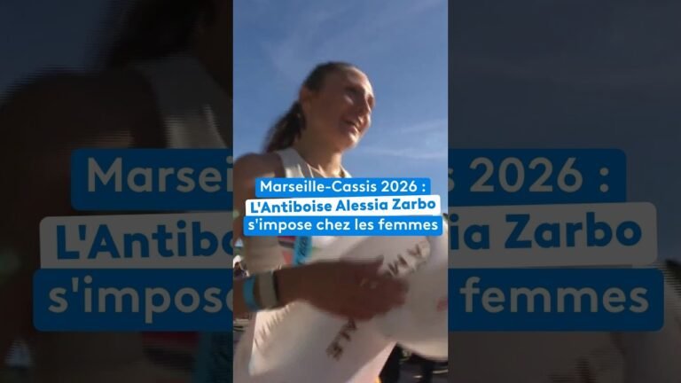 Marseille-Cassis 2026 : l’Antiboise Alessia Zarbo s’impose chez les femmes