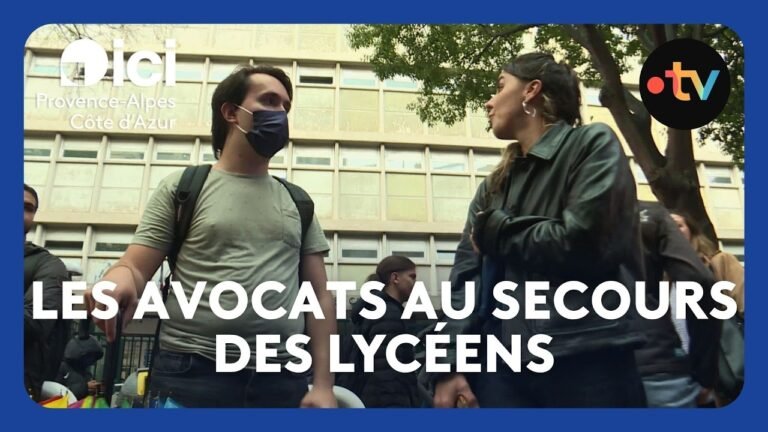 Mobilisation des lycéens : les avocats engagés pour les soutenir