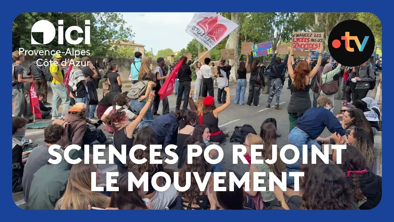 Mobilisation des lycéens : Sciences Po Aix rejoint le mouvement