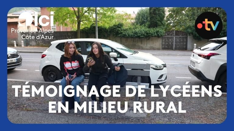 Mobilisation des lycéens, témoignages en milieu rural