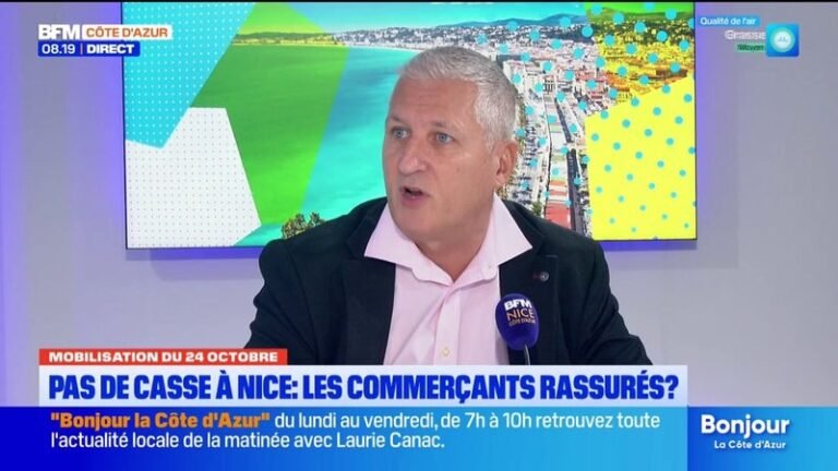 Mobilisation du 24 octobre à Nice : pas de pillages, mais des commerçants toujours vigilants