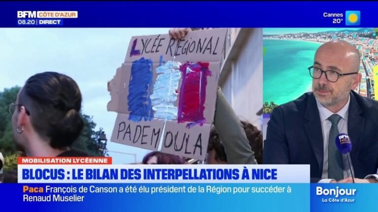 Mobilisation lycéenne et étudiante: 124 déferrements annoncés par le procureur de Nice