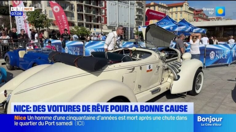 Nice : faire un tour en voiture de luxe pour la bonne cause