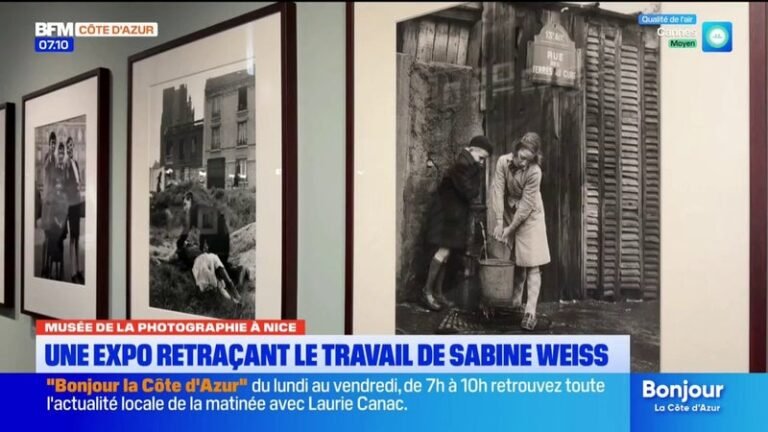 Nice : le musée de la photographie rend hommage à Sabine Weiss et à son œuvre