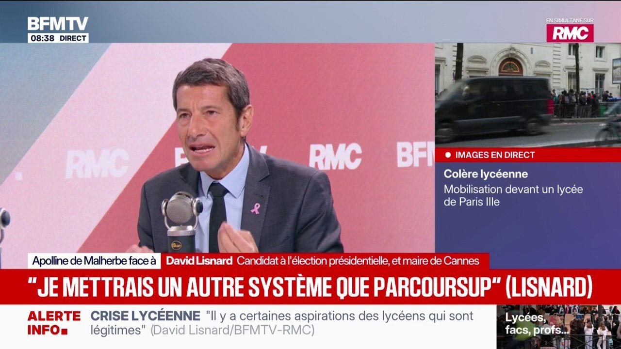 « Notre système éducatif est à bout de souffle », déclare David Lisnard, maire de Cannes et candidat “Nouvelle Énergie” à la présidentielle
