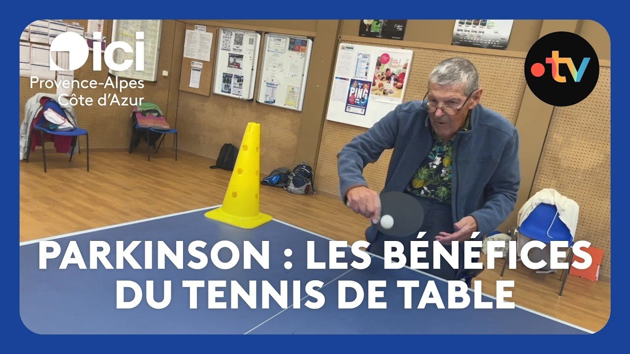 Parkinson : le tennis de table a des effets bénéfiques pour repousser les effets de la maladie