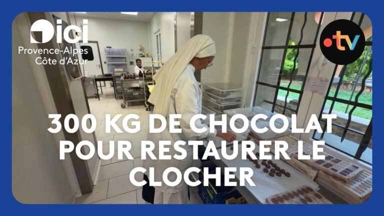 Pour financer la restauration de leur clocher, ces religieuses doivent vendre 300 kg de chocolat