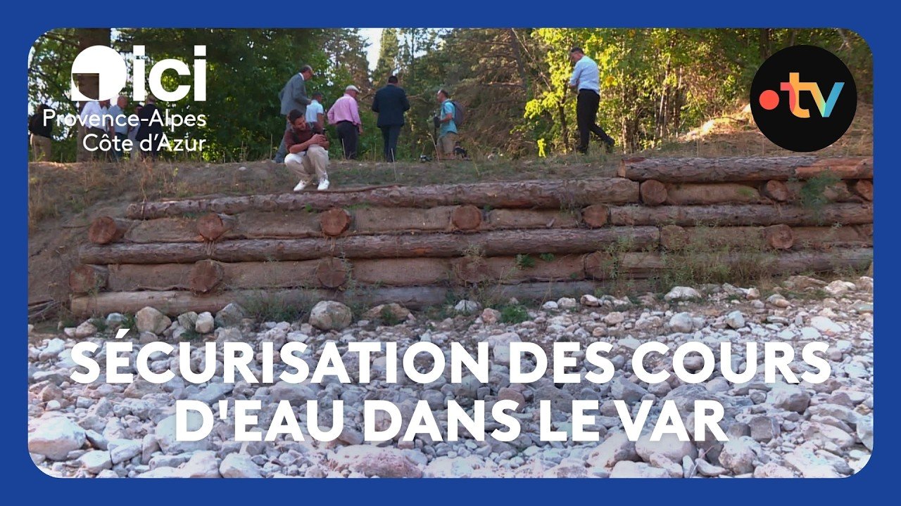 Pour prévenir les inondations dans le Var, on sécurise les cours d&rsquo;eau avant les fortes pluies