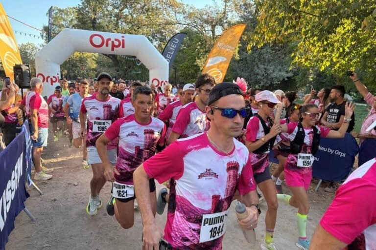 Pourquoi cette vague rose de 600 coureurs a déferlé dans cette ville proche de Cannes ?