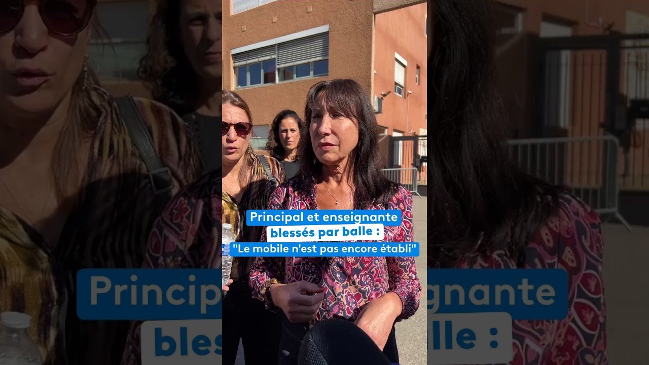 Principal et enseignante blessés par balle : « Le mobile n&rsquo;est pasencore établi »