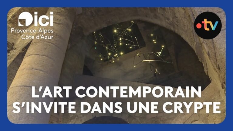 Quand l’art contemporain s’invite dans une abbaye du Vᵉ siècle
