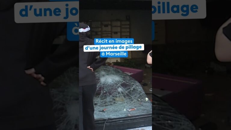 Récit en images d&rsquo;une journée de pillage à Marseille