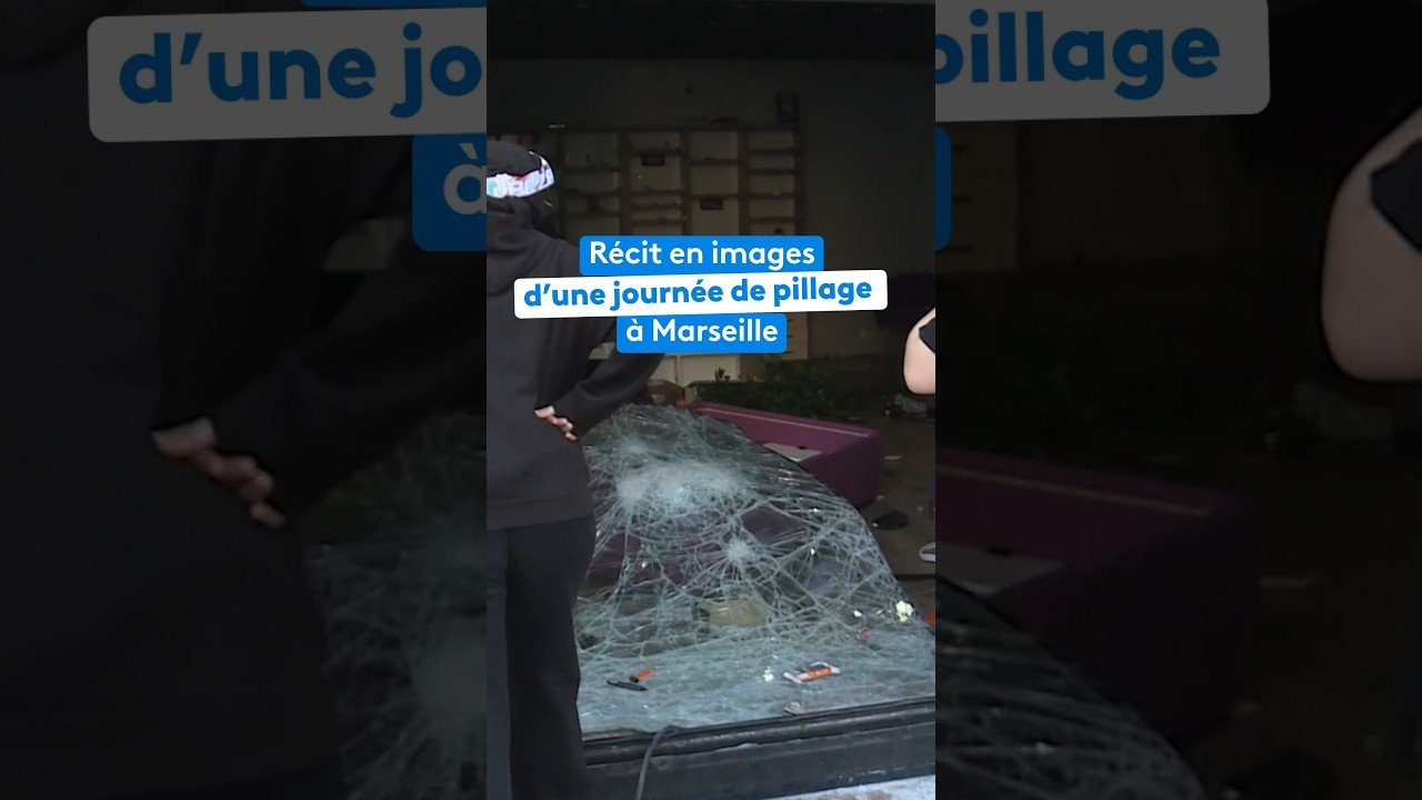 Récit en images d&rsquo;une journée de pillage à Marseille