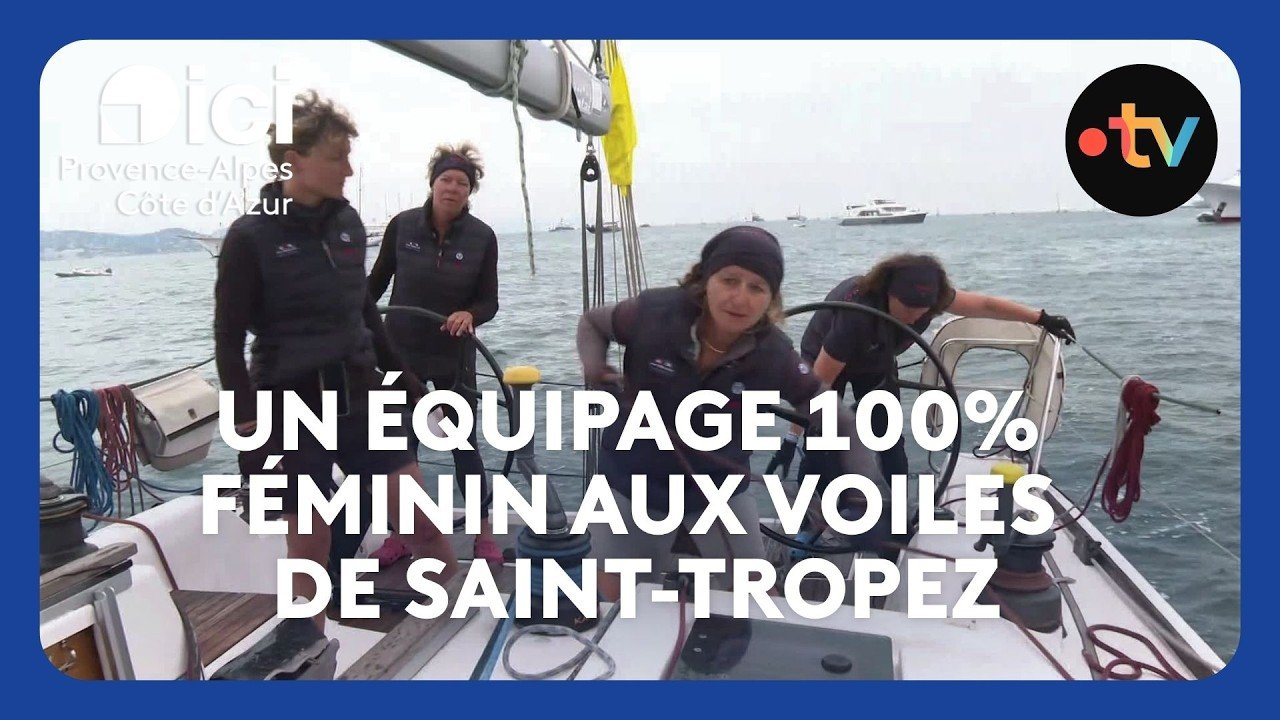 Rencontre avec un équipage 100% féminin aux Voiles de Saint-Tropez
