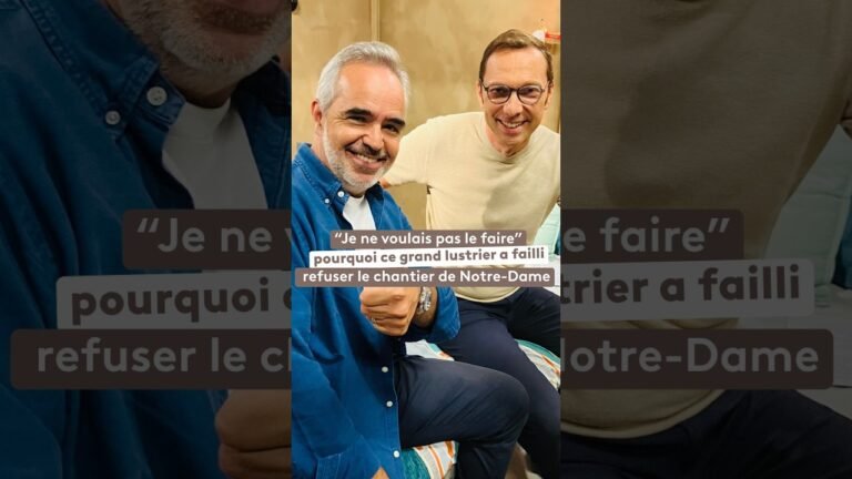 Risques, dépollution… Pourquoi ce lustrier a failli refuser le chantier de Notre-Dame de Paris ?