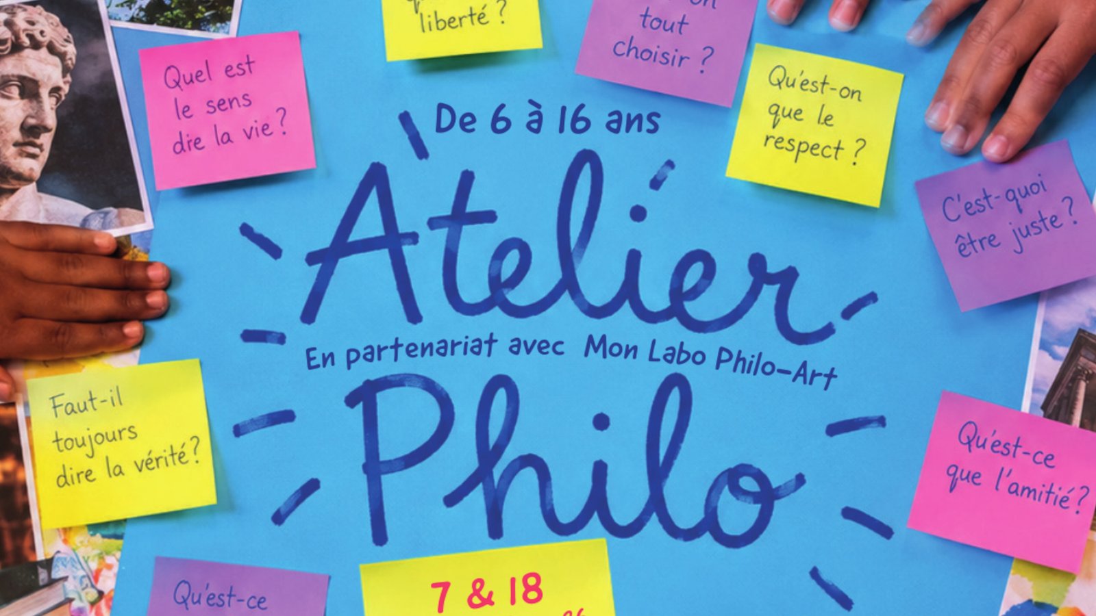 Atelier philo – Mon Labo Philo-Art à Scène55 (Mougins)