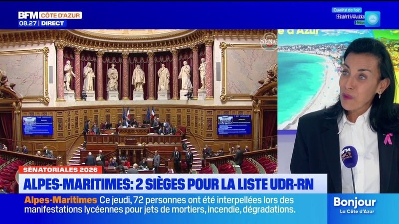 Sénatoriales : Alexandra Masson salue un « très bon score » pour l’alliance UDR-RN