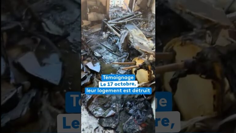 Témoignage : le 17 octobre, leur logement est détruit