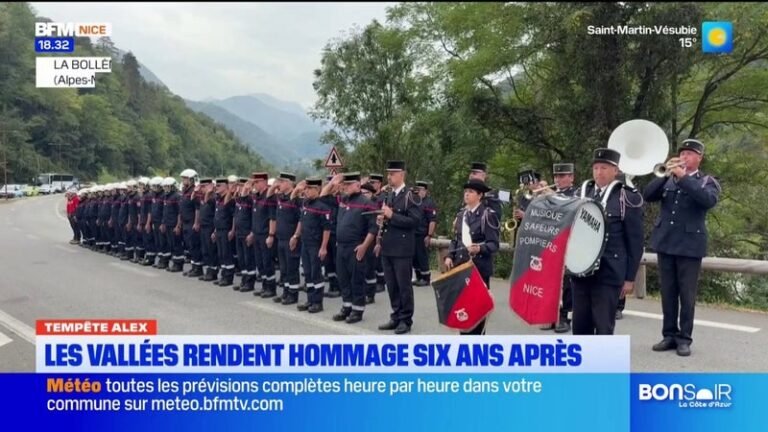 Tempête Alex : 6 ans après, les vallées rendent hommage