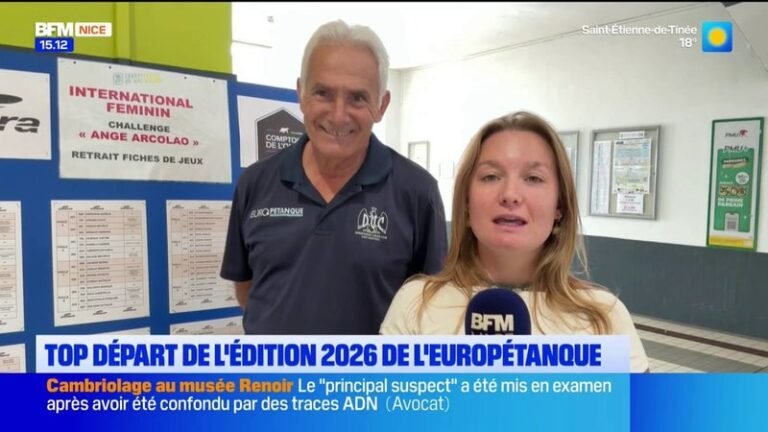 Top départ de l’édition 2026 de l’Europétanque !