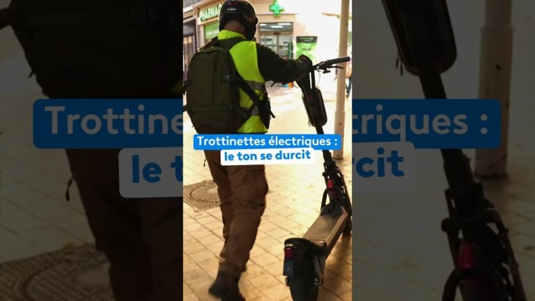 Trottinettes électriques : le ton se durcit