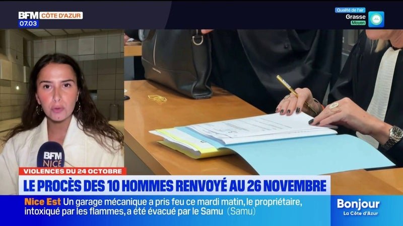 Ultradroite à Nice : le procès des 10 prévenus renvoyé au 26 novembre