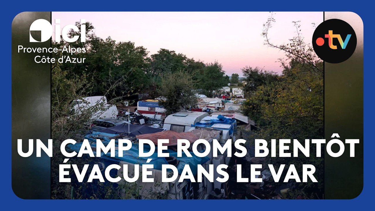 Un camp de roms bientôt évacué dans le Var