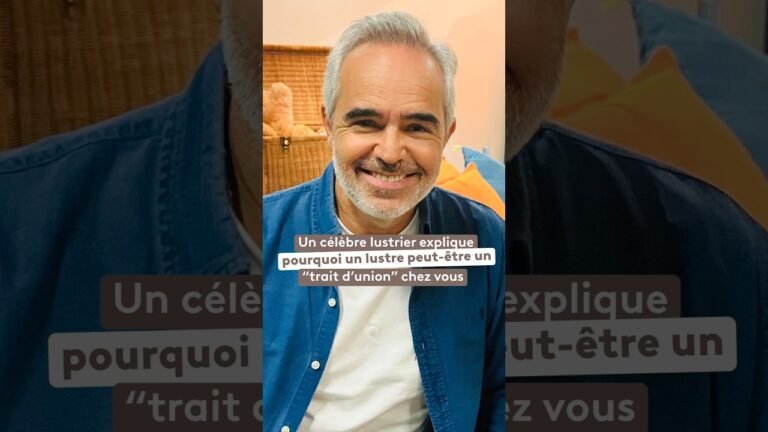 Un célèbre lustrier explique pourquoi un lustre peut être un « trait d&rsquo;union » chez vous