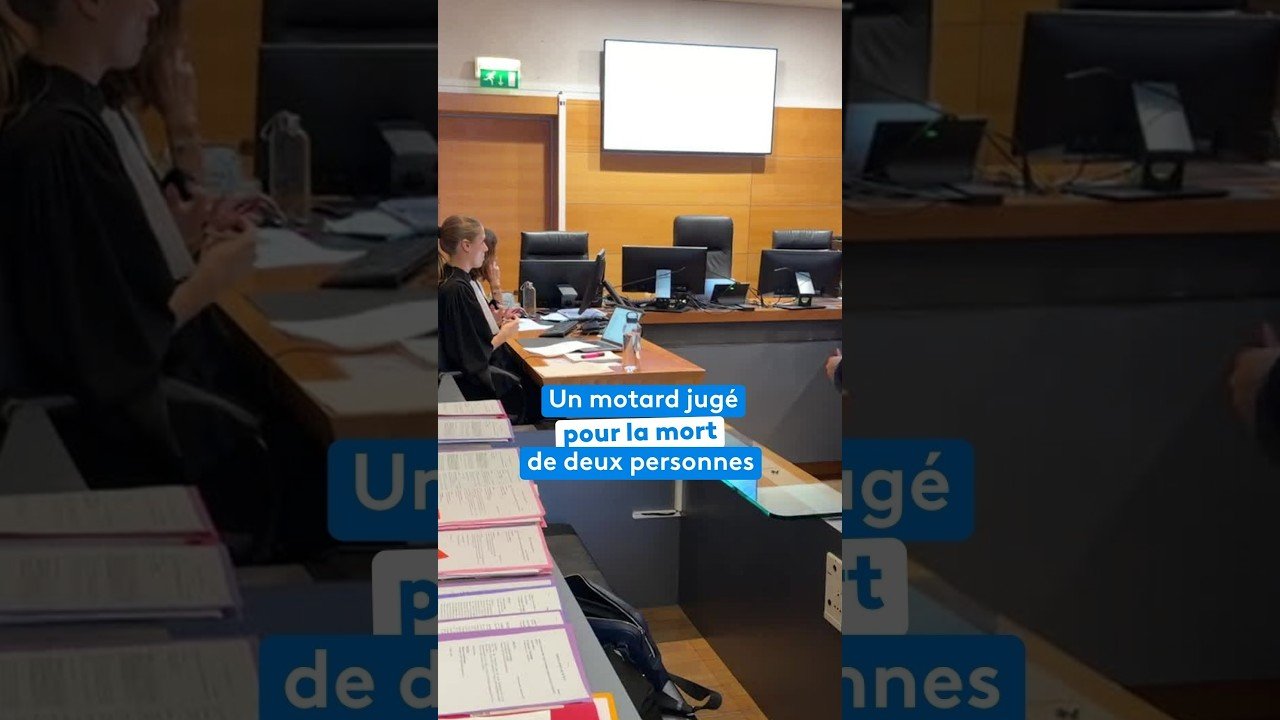 Un motard jugé à Nice pour la mort de deux personnes