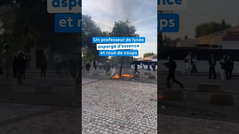 Un professeur aspergé d&rsquo;essence et roué de coups par des lycéens à La Ciotat