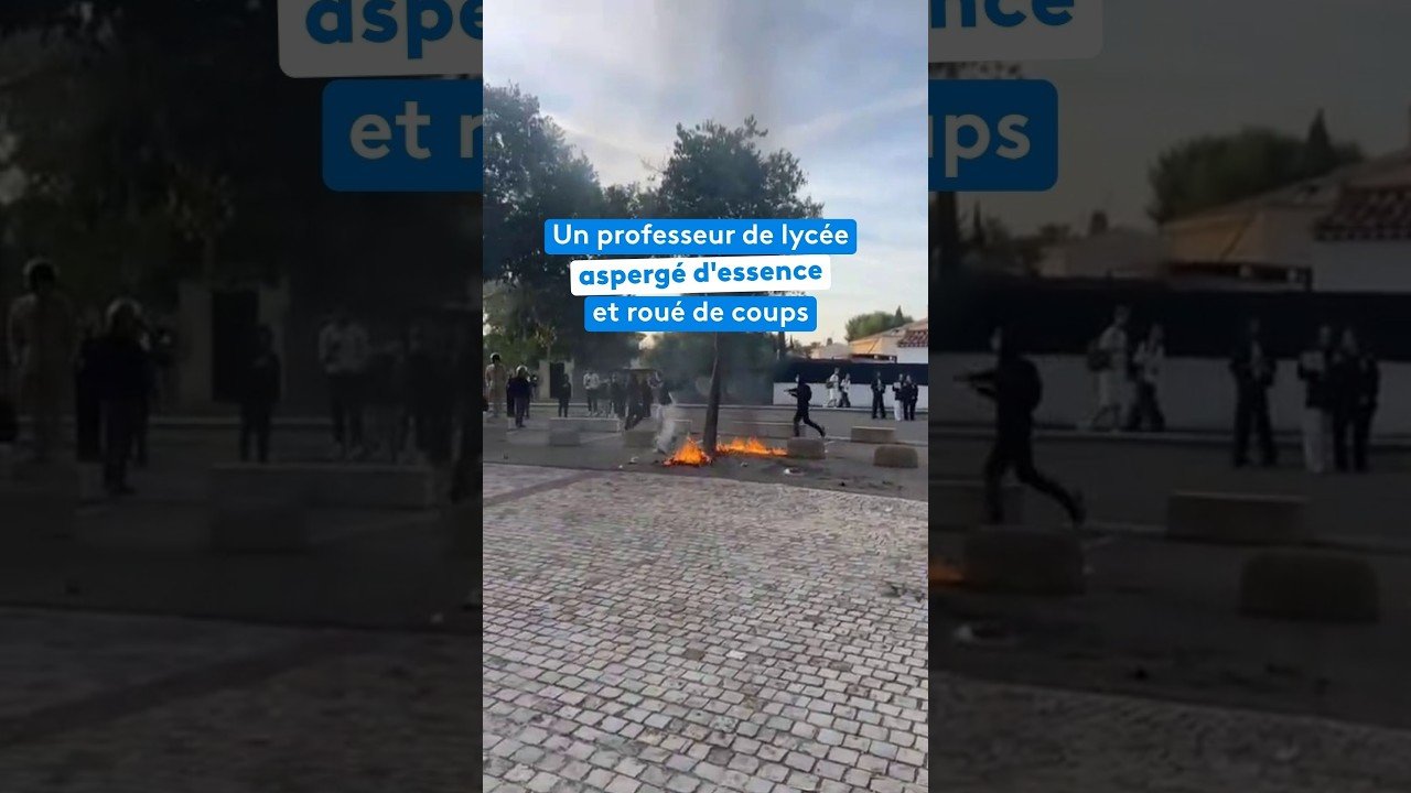 Un professeur aspergé d&rsquo;essence et roué de coups par des lycéens à La Ciotat