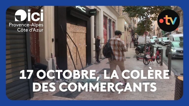 Violences du 17 octobre : colère et consternation des commerçants de Marseille