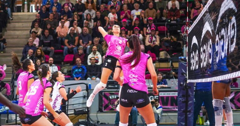 Volley – Ligue A (F). Le VNVB assure face à Cannes et décroche une cinquième victoire en championnat